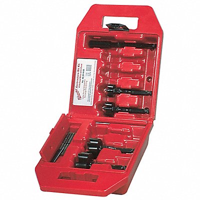 MILWAUKEE 49220135 Self Feed Drill Set 4pc Steel