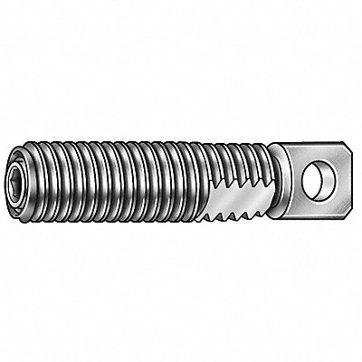 GRAINGER Z20050SS Spring Anchor Swivel 18-8 6-32 x 5/8 OAL