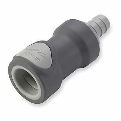 COLDER NS4D17004 Inline Coupler Polypropylne/ABS Shut-Off