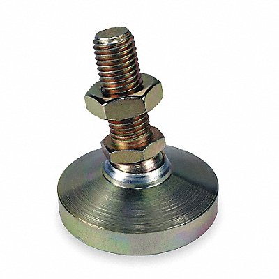 TE-CO 44452 Level Pad Fixed Stud 5/8-11 2-1/2in Base