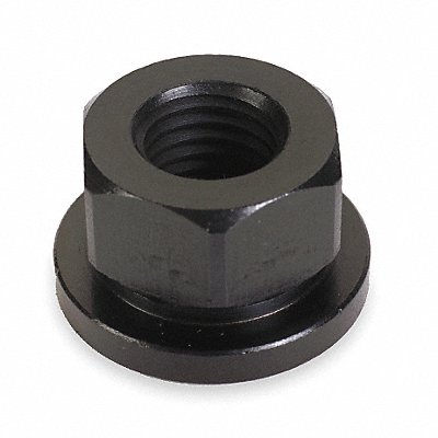 TE-CO 61601 Flanged Nut Stl Black Oxide 10x8mm Crs 1PK