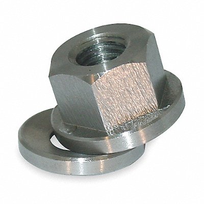 TE-CO 41921 Self Levelling Flange Nut Black Oxide SS 1/4 -20 1/2x7/32in 1PK