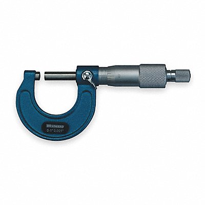 WESTWARD 2YNA1 Micrometer 0-1 In Ratchet