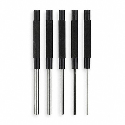 WESTWARD 2YNE7 Drive Pin Punch Set 5 Pc 8 In L