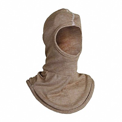 NATIONAL SAFETY APPAREL H31PK Flame Resistant Hood Brown Universal