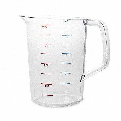 RUBBERMAID COMMERCIAL PRODUCTS FG321800CLR Measuring Cup Clear Plastic