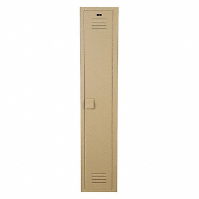 BRADLEY LK1218721HV202 F9063 Locker 1x1Locker Beige 72 x12 x18 Assm