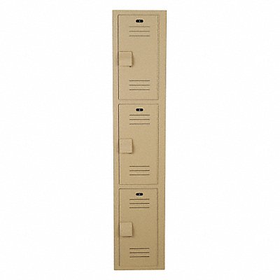 BRADLEY LK1212603HV202 F9052 Locker 3x1Locker Beige 60 x12 x12 Assm