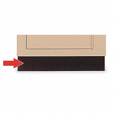 BRADLEY B033618205 Base Kit Black 3 x36 x18