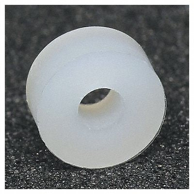 GRAINGER 13SP171 Spacer Round Nylon 3/8in L PK10