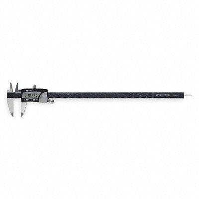 WESTWARD 2ZA61 Digital Caliper 0-12 In 2.40 In Deep Jaw