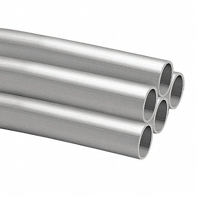 HOLLAENDER PipeBundle5of8ft114inIPS Aluminum Framing Pipe 1 1/4 in PK5
