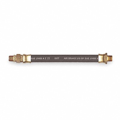 TRAMEC SLOAN 2ZJN9 Air Brake Hose 3/8 ID x 3 ft 6 L