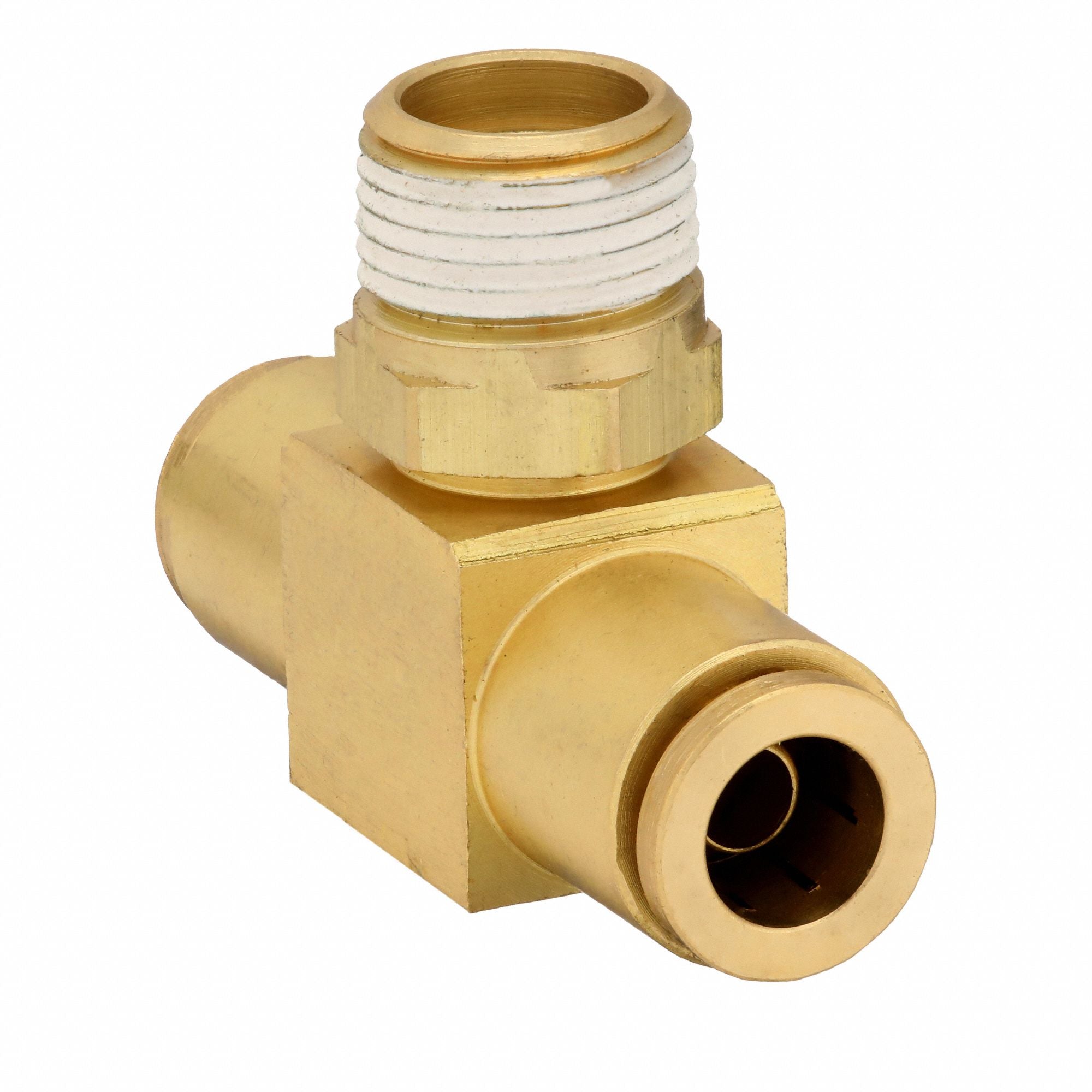 WEATHERHEAD 1872X8X4S Swivel Male Branch Tee 12 In Tube Sz