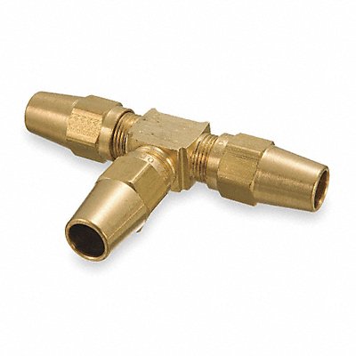 WEATHERHEAD 1364X6 Tee 3/8 In Tube Sz