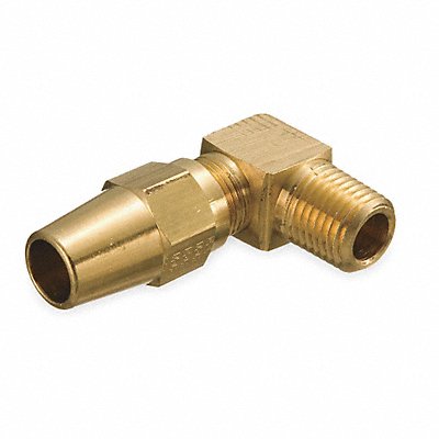 WEATHERHEAD 1369X6 Male Elbow 1/4-18 3/8 In Tube Sz