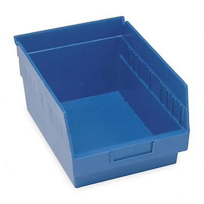 QUANTUM STORAGE SYSTEMS QSB210BL E5734 Shelf Bin Blue Polypropylene 6 in