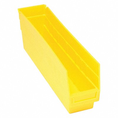 QUANTUM STORAGE SYSTEMS QSB203YL E5732 Shelf Bin Yellow Polypropylene 6 in