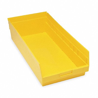 QUANTUM STORAGE SYSTEMS QSB216YL E5738 Shelf Bin Yellow Polypropylene 6 in