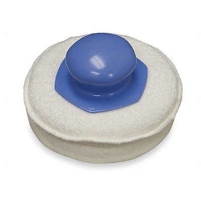 TOUGH GUY 2ZPE8 Applicator Pad 4 in L Blue/White PK2