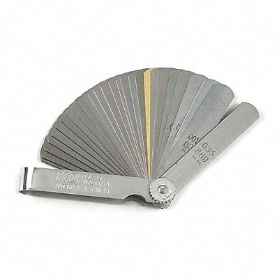 GEARWRENCH 161D Feeler Gauge 32 Blade 0.0015 to 0.035 In