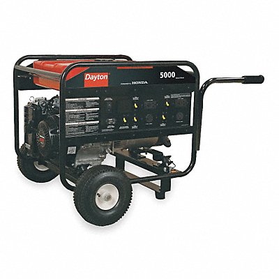 DAYTON GEN60000GH0 Gen Cnv Gas 5 000 W/41.7 A 11.4 hr