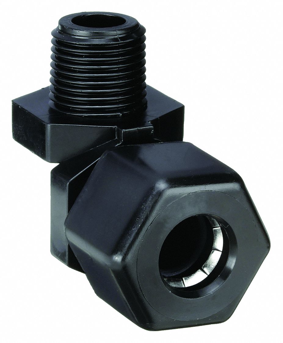 PARKER P5ME2 Elbow 90 Polypropylene CompxM 5/16In