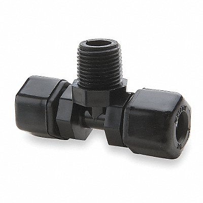 PARKER P4MT2 Branch Tee Poly CompxM 1/4Inx1/8In
