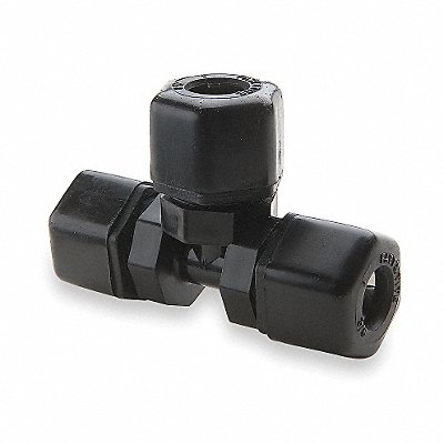 PARKER P8TU6 Union Tee Poly Comp 1/2In x 3/8In