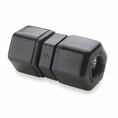 PARKER P6UC6 Union Connector Polypropylene Comp 3/8In
