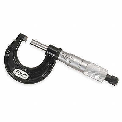 STARRETT 4361XRL1 Micrometer 0-1 In 0.001 Ratchet