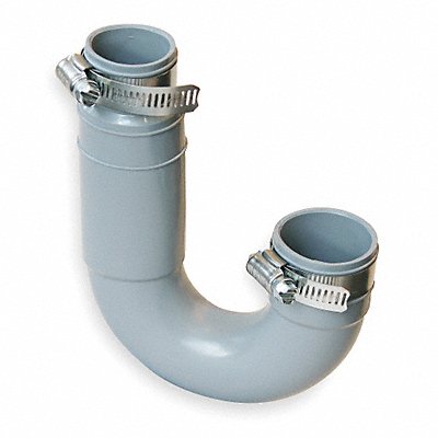 GRAINGER FT150 Flexible P-Trap PVC 1 1/4 For Pipe Size