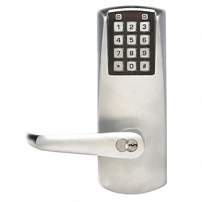 KABA E2031XSLL62641 Electronic Lock Satin Chrome 12 Button