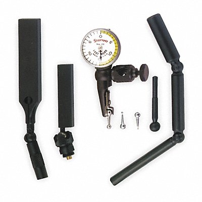 STARRETT 711GCSZ Dial Test Indicator Hori 0 to 0.030 In