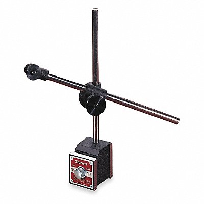 STARRETT 657D Magnetic Base w/Attachments Rod 0.375