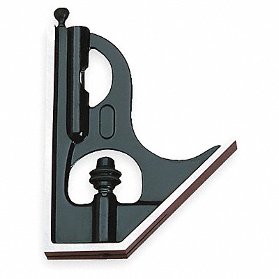 STARRETT H111224 Square Head Cast Iron Wrinkle Finish