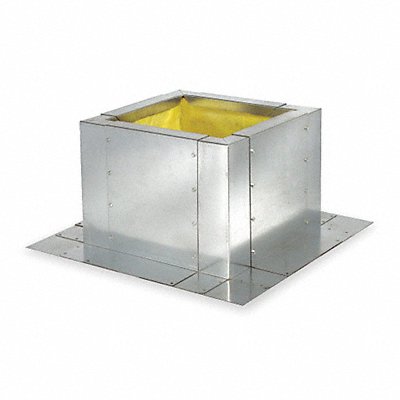 DAYTON 2ZV85 Steel 42.5-48 W 12 H Adj Roof Curb