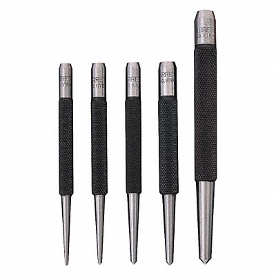STARRETT S117PC Centre Punch Set Steel 5 pcs.