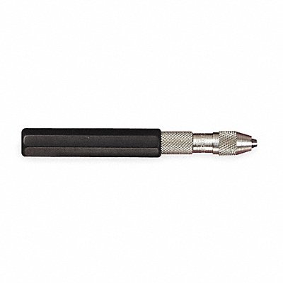 STARRETT 166B Pin Vise 0.030-0.062 In PVC Handle