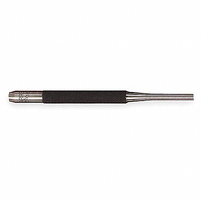 STARRETT 565D Drive Pin Punch 5/32 In Tip 4 In L