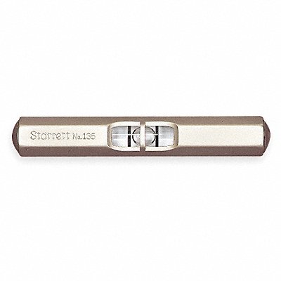 STARRETT 135A Pocket Level 2 1/2 In 1 Vial