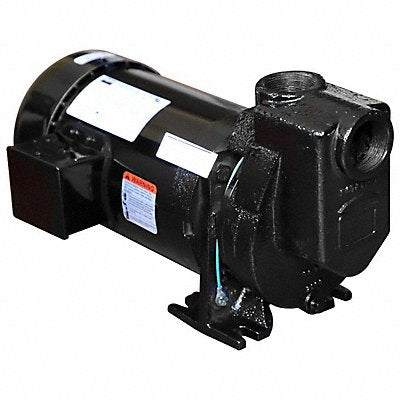 DAYTON 2ZXP8 Self Priming Pump 2 HP Cast Iron
