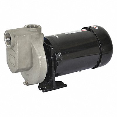 DAYTON 2ZXT4 Self Priming Pump 1-1/2 HP 316 SS