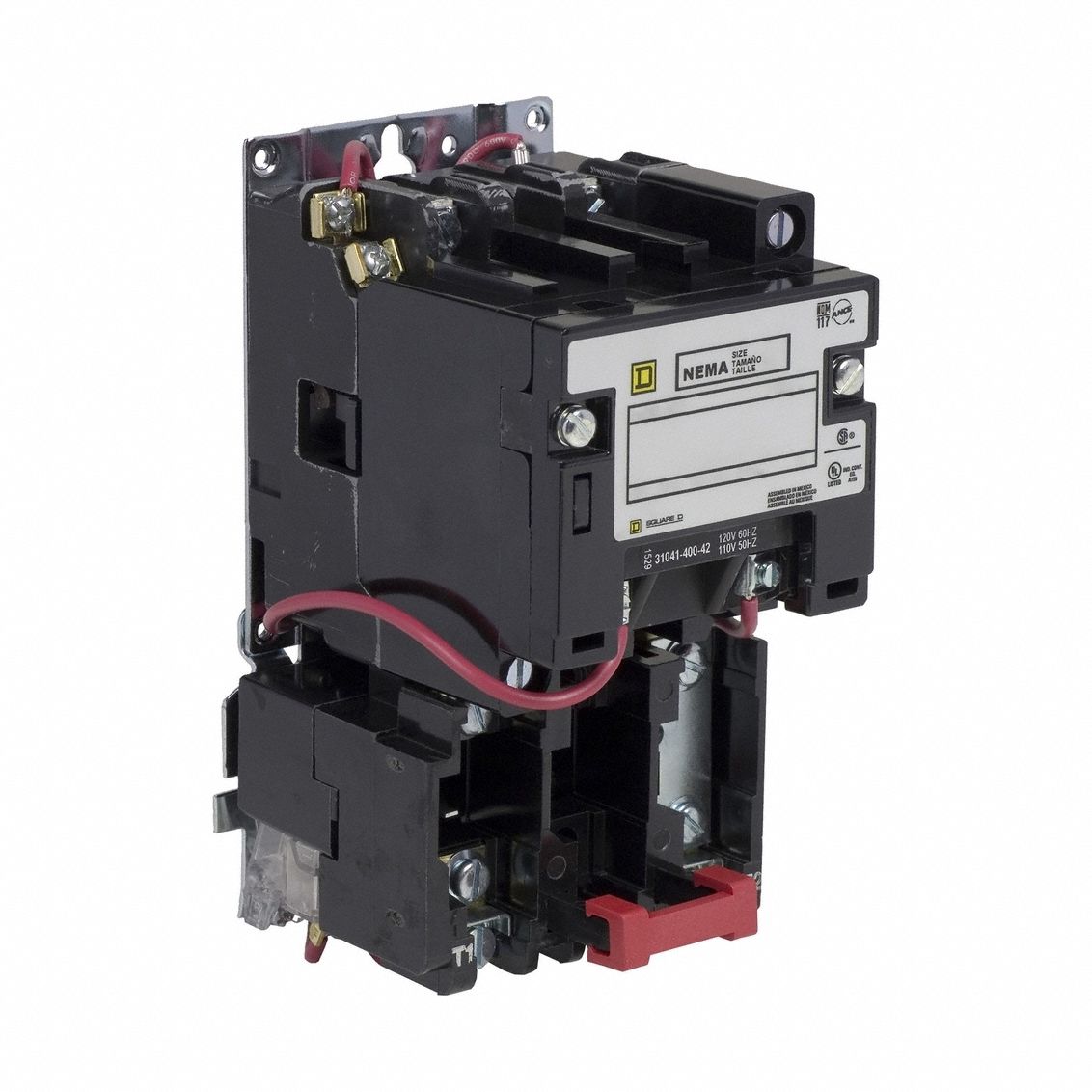 SQUARE D 8536SCO1V02S Starter 600Vac 27Amp Nema +Options