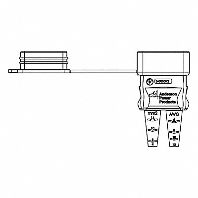 ANDERSON POWER PRODUCTS 36055P2 Environmental Boot For SB 50 TPE