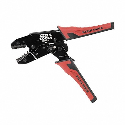 KLEIN TOOLS 3006CR Ratcheting Term Crimper 10-22 AWG Wire