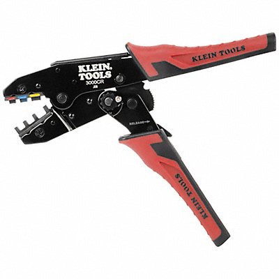 KLEIN TOOLS 3007CR Heat Shrink Terminal Crimper 10-22 AWG