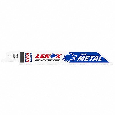 LENOX 20569S624R Reciprocating Saw Blades 6 in L Steel