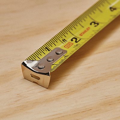 STANLEY 33425 Tape Measure 1 In x 25 ft Chrome In/Ft