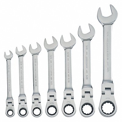 CRAFTSMAN CMMT87010 Combination Wrench Set 12 Points Chrome